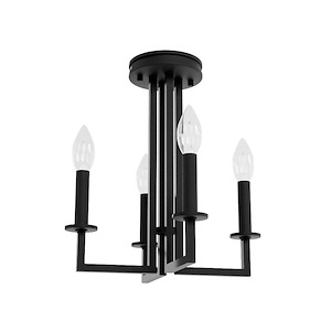 Bearden - 4 Light Chandelier-14.25 Inches Tall and 13 Inches Wide