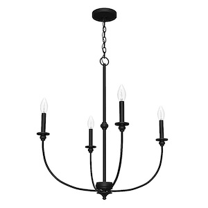 Southcrest - 4 Light Chandelier In Casual Style-28.25 Inches Tall and 26 Inches Wide