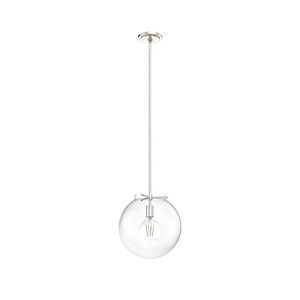 Sacha - 1 Light Pendant In Modern Style-12.25 Inches Tall and 12 Inches Wide