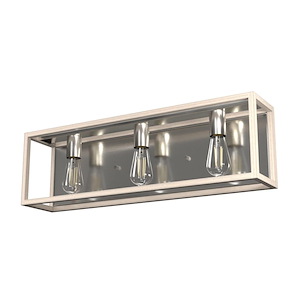 Squire Manor - 3 Light Bath Vanity In Modern Style-7.5 Inches Tall and 25 Inches Wide - 1255300
