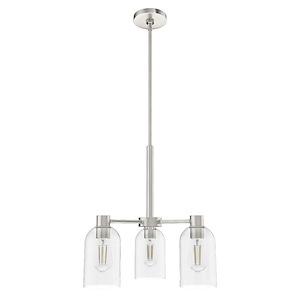 Lochemeade 3-Light Chandelier Ceiling Light Fixture 22.5 Inches Long and 19 Inches Tall - 1105703