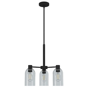 Lochemeade 3-Light Chandelier Ceiling Light Fixture 22.5 Inches Long and 19 Inches Tall
