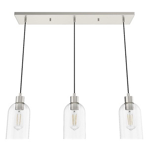Lochemeade 3-Light Cluster Ceiling Light Fixture 28.5 Inches Long and 9.5 Inches Tall - 1105705