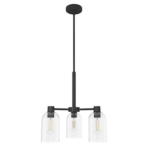 Lochemeade 3-Light Chandelier Ceiling Light Fixture 22.5 Inches Long and 19 Inches Tall