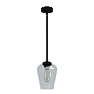 Vidria - 1 Light Mini Pendant In Formal Style-9.5 Inches Tall and 7.25 Inches Wide