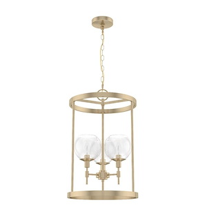 Xidane - 3 Light Pendant In Mid-Century Modern Style-24 Inches Tall and 15 Inches Wide