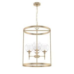 Xidane - 4 Light Pendant In Mid-Century Modern Style-27 Inches Tall and 18.5 Inches Wide - 1270429