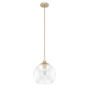 Xidane - 1 Light Pendant In Mid-Century Modern Style-12.75 Inches Tall and 12 Inches Wide - 1270526