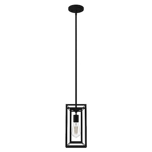 Doherty - 1 Light Mini Pendant In Industrial Style-12 Inches Tall and 6 Inches Wide