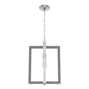 Woodburn - 1 Light Pendant In Modern Style-20 Inches Tall and 14 Inches Wide - 1270450