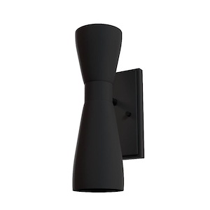 Zola - 2 Light Wall Sconce In Modern Style-13.5 Inches Tall and 4.75 Inches Wide