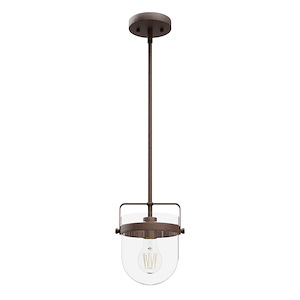 Karloff - 1 Light Pendant-8.75 Inches Tall and 7.5 Inches Wide - 1277297