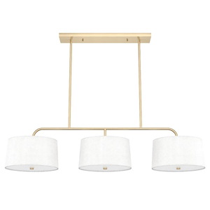 Cottage Hill - 6 Light Pendant In Modern Style-11 Inches Tall and 49 Inches Wide - 1270108