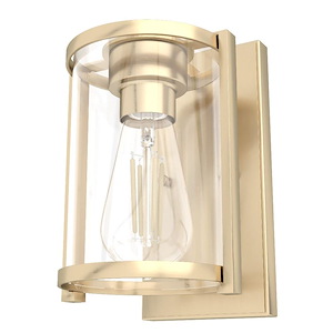 Astwood 1-Light Wall Sconce In Caged Style-10.25 Inches Tall and 7.5 Inches Wide