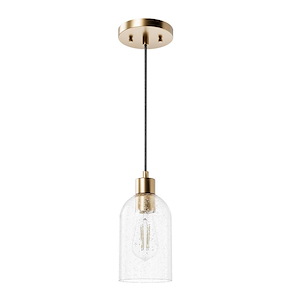 Lochemeade - 1 Light Pendant-9 Inches Tall and 4.5 Inches Wide