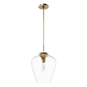 Vidria - 1 Light Pendant-14 Inches Tall and 12 Inches Wide