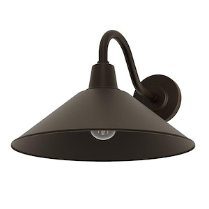 Skyflow - 1 Light Outdoor Wall Mount-10.6 Inch Tall and 17.9 Inch Wide - 1387565