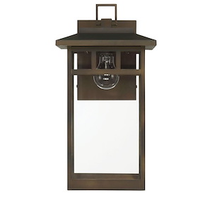 Yancy House - 1 Light Outdoor Wall Mount-17 Inch Tall and 9 Inch Wide - 1387582