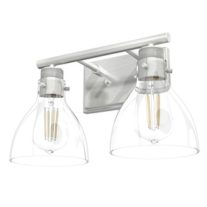 Van Nuys - 2 Light Bath Vanity-9.25 Inches Tall and 7.5 Inches Wide - 1286808