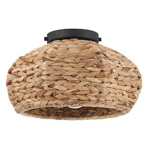 Cambria - 1 Light Flush Mount-8 Inch Tall and 14 Inch Wide - 1377778