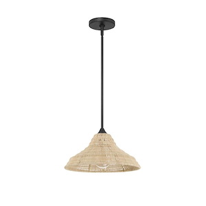 Agoura - 1 Light Pendant-7.5 Inch Tall and 14 Inch Wide - 1377780