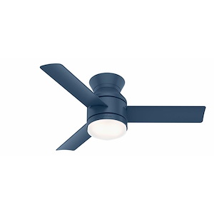 Dublin 44 Inch Low Profile Ceiling Fan with LED Light Kit and Handheld Remote