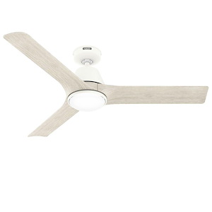 Aeronaut - 3 Blade Ceiling Fan with Light Kit-12.79 Inch Tall and 52 Inch Wide - 1421153