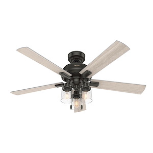 Hartland 52 Inch Ceiling Fan with LED Light Kit and Pull Chain
