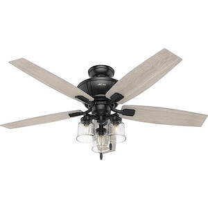 Charlotte 52 Inch Ceiling Fan with LED Light Kit and Pull Chain