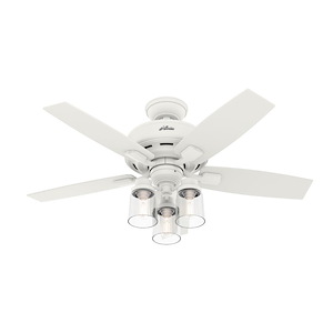 Bennett 44 Inch Ceiling Fan with LED Light Kit and Handheld Remote