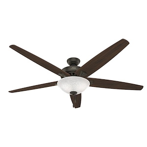 Stockbridge 70 Inch Ceiling Fan with LED Light Kit and Pull Chain