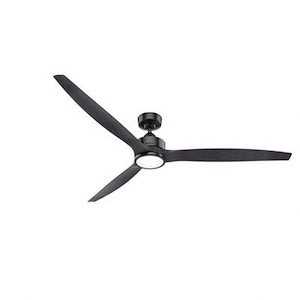Park View 72 Inch Ceiling Fan with LED Light Kit and Handheld Remote