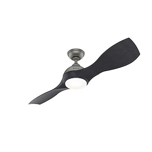 Milstream 56 Inch Ceiling Fan with LED Light Kit and Handheld Remote