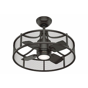 Seattle 30 Inch Ceiling Fan with LED Light Kit and Wall Control