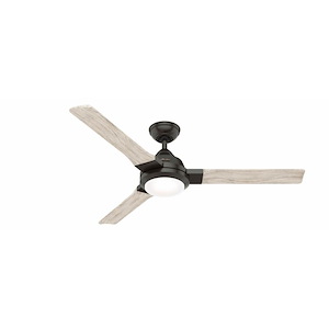Leti 54 Inch Ceiling Fan with LED Light Kit and Wall Control