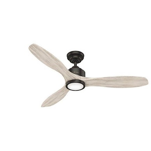 Melbourne 52 Inch Ceiling Fan with LED Light Kit and Handheld Remote
