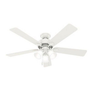 Swanson 52 Inch Ceiling Fan with LED Light Kit and Pull Chain