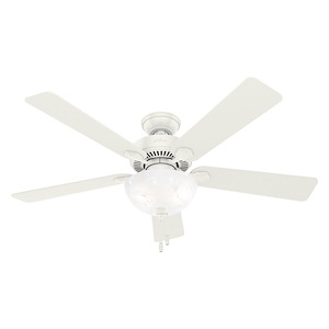 Swanson 52 Inch Ceiling Fan with LED Light Kit and Pull Chain