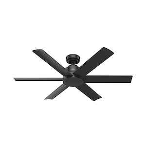 Kennicott - 52 Inch 6 Blade Ceiling Fan and Wall Control In Industrial Style