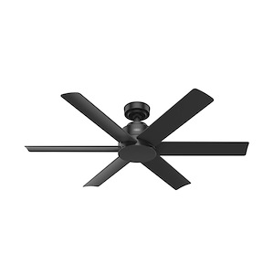 Kennicott - 52 Inch 6 Blade Ceiling Fan and Wall Control In Industrial Style