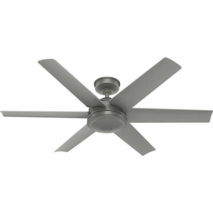 Jetty WeatherMax - 52 Inch 6 Blade Ceiling Fan and Wall Control