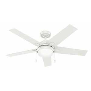 Bartlett 52 Inch Ceiling Fan with LED Light Kit and Pull Chain