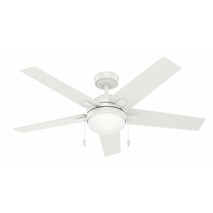 Bartlett 52 Inch Ceiling Fan with LED Light Kit and Pull Chain