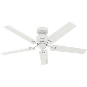 Windbound 52-Inch Damp Rated Ceiling Fan And Pull Chain
