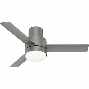 Gilmour - 44 Inch 3 Blade Ceiling Fan with Light Kit and Handheld Remote