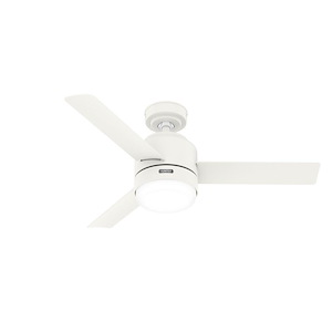 Gilmour - 3 Blade Ceiling Fan with Light Kit In Modern Style-15.14 Inches Tall and 44 Inches Wide