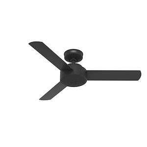 Presto - 3 Blade Ceiling Fan In Industrial Style-10.09 Inches Tall and 44 Inches Wide