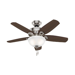 Builder 42 Inch Ceiling Fan with LED Light Kit and Pull Chain