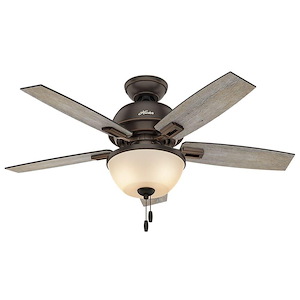 Donegan 44 Inch Ceiling Fan with LED Light Kit and Pull Chain - 1217503