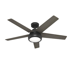 Burroughs - 5 Blade Ceiling Fan with Light Kit-15.18 Inches Tall and 52 Inches Wide